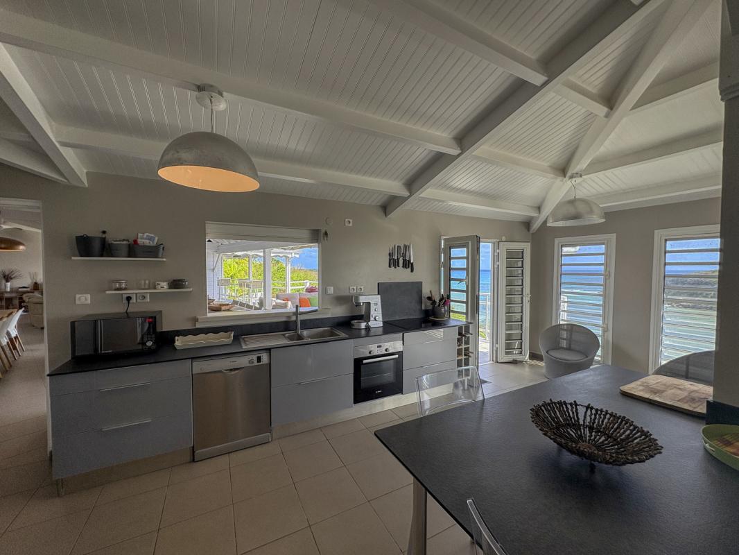 17.Location villa piscine vue mer Saint François Guadeloupe_Vue mer